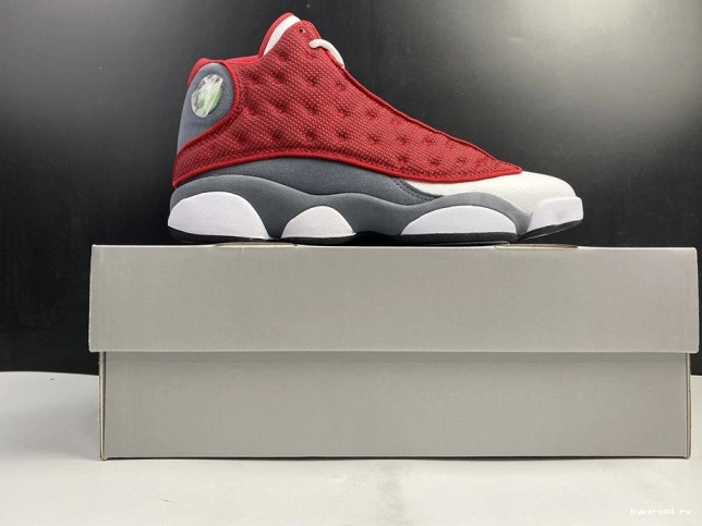Retro Grey Air Jordan 13 Red Gym Flint 414571-600 0916